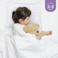 1 x RAW Customer Returns Utopia Bedding Toddler Pillow 40 x 60 cm, Set of 2 Children s Pillows, Breathable Polycotton Fabric, Children s Pillow for Sleeping, Pillow for Toddlers, For Children from 2 Years White  - RRP €20.28