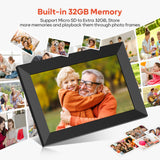 1 x RAW Customer Returns Frameo WiFi Digital Photo Frame Pack of 2, 10.1 Inch Electronic Photo Frame with 1280x800 IPS Touchscreen, 32GB Memory, Automatic Rotation, Share Photos Instantly from Anywhere - RRP €119.98