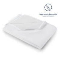 1 x RAW Customer Returns Blumtal mattress protector 150x200cm in a set of 2 - Oeko-Tex certified washable incontinence pad - waterproof mattress topper 150x200 cm - mattress protector 150x200 - moisture protection 150x200 cm - RRP €28.99