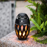 1 x RAW Customer Returns ANERIMST Outdoor Bluetooth Speaker Gifts for Men Women Dad Mother Waterproof Wireless Flashlight LED Light Flame Speaker for Camping Accessories Loud Sound - RRP €45.83