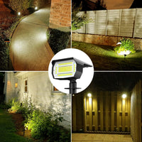 1 x RAW Customer Returns LOTMOS for outdoor garden 4 pieces 72LED for outdoor garden 3000K warm white LED for outdoors, waterproof solar garden lights for outdoors solar lights for path yard garage - RRP €37.49