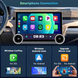 1 x RAW Customer Returns  4 64GB Hikity Double Din DAB DAB Android Car Radio with Wireless Apple CarPlay Android Auto Mirror Link, 2DIN Car Radio with Sat Nav 7 IPS Screen DSP WiFi DAB RDS FM Radio Rear View Camera - RRP €191.59