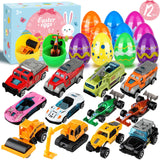 11 x Brand New Easter Gift for Children 12Pcs Easter Egg Toy with Building Blocks for Household Appliances Plastic Easter Eggs for Easter Decoration Children s Easter Basket Easter Game for Kinder Easter - RRP €131.89