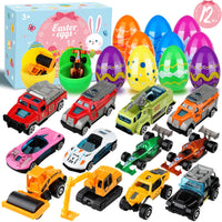 2 x Brand New Hoarosall Easter Gifts Children 12 Pieces Easter Eggs To Fill With Building Blocks For Household Appliances Easter Eggs Plastic 8.5cm 6cm For Easter Eggs Decoration Party Gift Easter Egg Hunt Easter Basket Filler - RRP €23.98