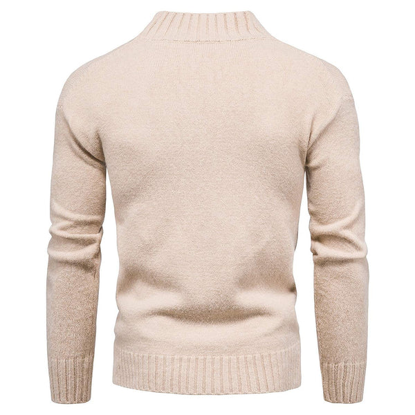 1 x Brand New CELANDA Men s Knitted Pullover Warm Winter Turtleneck Pu ...