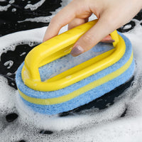 5 x Brand New Dishwashing sponge, cleaning sponge, kitchen sponge, sponge cloths, sponge, kitchen scourer, cleaning sponge, sponge with handle - RRP €34.7