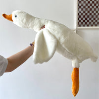 1 x RAW Customer Returns Tanha Goose Cuddly Toy, Cuddly Toy Goose, Cuddly Toy Plushie, Kawaii Cuddly Toy Plush, Duck Cuddly Toy, Large Goose Soft Toy Female, 90 cm  - RRP €40.13