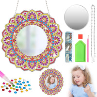 21 x Brand New STSAIL Diamond Painting Mirror Craft Set for Children Ages 6 7 8 9 10 Years and Up Diamond Painting Children Gifts for Girls 9 10 11 Years Diamond Painting DIY Toy Mandala Crafts for Teenagers Children - RRP €254.1