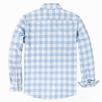 1 x RAW Customer Returns Dubinik Men s Flannel Shirt Checked Shirt for Men Cotton Casual Button Down Winter Lightweight Flannel Shirt with Pockets - RRP €37.99