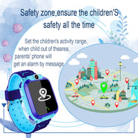 1 x RAW Customer Returns PTHTECHUS Kids Smart Watch Waterproof, Smartwatch LBS Tracker with Children SOS Cell Phone Touch Screen Game Camera Voice Chat Alarm Clock for Boys Girls Student Gift - RRP €28.8