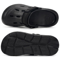 2 x Brand New Recovery Clogs Slippers Women Men Breathable Mules Sandals Thick Cushion Slides Waterproof Garden Clogs, Black, 39 40 EU, Tag 260 - RRP €120.0