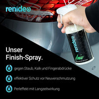 1 x RAW Customer Returns Renideo Auto Finish Spray - Amia - quick shine cleaner with anti-limescale effect, against stubborn limescale stains, vehicle detailer, Made in Germany, 500ml - RRP €20.06