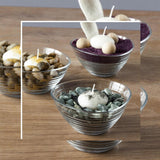 1 x RAW Customer Returns TYA Collection glass dessert bowls set of 6 300ml - RRP €18.13