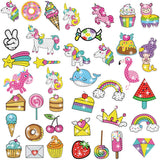 24 x Brand New VUCDXOP 5D Diamond Painting Stickers for Kids, 41 Pieces DIY Diamond Painting Kit, Unicorn Animal DIY Diamond Painting Stickers, Mosaic Drawing Tools, for Kids Beginners Adults - RRP €362.64