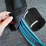 1 x Brand New Yuikome Cable Grab Floor Cable Cover Cords Cable Protector Cable Management Only for Commercial Desk Mat Black, 10 Feet  - RRP €22.8