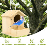 4 x RAW Customer Returns LotFancy bird house kit, nesting box for children, 2 x bird houses to paint, insect hotel craft set, DIY set, bird box, crafts, Easter gifts for girls, boys, toddlers - RRP €79.96