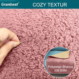 2 x Brand New Granbest Super Soft Thick Sofa Seat Cushion Covers Non-Slip Seat Covers for 3 Seater Sofa Large Couch Cushion Cover for Pets 3 Seater, Pink  - RRP €50.76