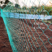 1 x RAW Customer Returns LXGKREL Aviary Netting, Poultry Netting, Very Robust, Made of 36 Strands with Fixed Knots, 5cm Mesh, Draft-Free Poultry Fence for the Protection of Predatory Birds - RRP €25.2