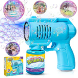 17 x Brand New Panacare children s bubble gun, bubble machine gun with music 3000 bubbles min with bubble solution, bubble toy outdoor gift for boy 3456789 birthday party - RRP €291.38