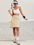 1 x RAW Customer Returns COOrun Women s Yoga Skorts Tennis Skirt with Pockets Tennis Skirt High Waist Athletic Skirt Stylish Hockey Mini Skirt - RRP €22.18