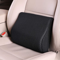 1 x RAW Customer Returns Livtribe Car Lumbar Cushion, Memory Foam Lumbar Support Cushion, Ergonomic Back Cushion for Car Seats, Office Chair, Wheelchair Black  - RRP €27.22