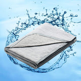 1 x RAW Customer Returns Marchpower cooling blanket 200 x 220cm, light summer blanket with Japanese Arc-Chill Q-Max 0.5 cooling fibers, absorbs body heat, 2 in 1 double-sided children s blanket, living blanket, sofa blanket, - RRP €51.29