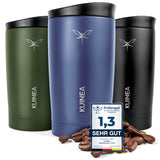 1 x RAW Customer Returns KUINEA Coffee Mug To Go 350ml 100 leak-proof Stainless steel thermal mug coffee to go, warm for up to 6 hours, coffee to go mug with hygienic special closure, travel mug for coffee tea, BPA-free - RRP €22.18