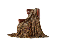 1 x RAW Customer Returns DREAMLANDING Blanket for Sofa-230x260cm Cheetah Cuddly Blanket Fluffy Soft Colorful Oversized Decorative Ultra Plush Cooling Blanket for Sleeping - RRP €34.99