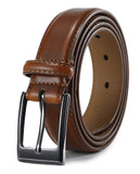 1 x RAW Customer Returns CHAOREN men s leather belt, 30 mm men s belt for business and formal occasions, perfect companion for men s work shoes - RRP €22.99