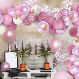 28 x Brand New 123 pieces pink balloon garland - balloons wedding decoration - balloons birthday party decoration - helium balloons - balloons pink wedding decoration - balloon garland kit - balloon garland party decoration - RRP €330.88