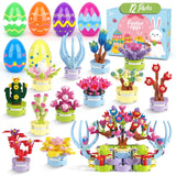 4 x Brand New Hoarosall Easter Gifts for Children 12 Pieces Easter Eggs to Fill with Building Blocks for Succulents Easter Eggs Plastic 8.5cm 6cm for Easter Basket Fillers Easter Eggs Decoration Party Gift Classroom Incentives - RRP €60.48