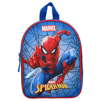 1 x RAW Customer Returns Backpack MARVEL AVENGERS SPIDER-MAN Spiderman Tangled Webs - Children s backpack School Kindergarten - Dark Blue color - dimensions 29x22x9cm - 200-3361 Navy - RRP €13.79