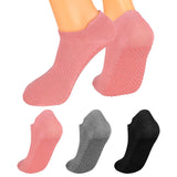 4 x Brand New Lusofie 3 Pairs Yoga Socks Women Pilates Socks Cotton Yoga Socks Garter Men Non-Slip Socks Ballet Football Gym Sports Fitness Anti-Slip Socks Women - RRP €110.4