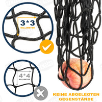 1 x RAW Customer Returns HENMI trailer net 1x2 to 2x3m sandpit net for safety net for trailer load securing net extends to cover net contains 20 pieces round button and screws compatible for SUV ATV - RRP €25.2