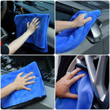 7 x Brand New Microfiber Cloth Car Care Car Polishing Cloth Car Cleaning - Extremely Absorbent Soft Microfiber Towel Suitable for Drying Cleaning Waxing and Polishing Cars Motorcycles 1 piece 60x90cm - RRP €142.8