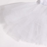 1 x RAW Customer Returns FONLAM Girl s Ballet Tutu Leotard Dress, White, 5-6 years - RRP €21.43