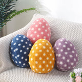 1 x RAW Customer Returns Namalu 4 Egg-shaped Plush Pillows 25 cm Cute Pillows for Children Boy Girl Cuddly Pillow for Sofa House Bed Sofa Cushion Decorative Pillow for Children s Room Baby Room Easter Eggs Throw Pillow, 4 Colors - RRP €30.08