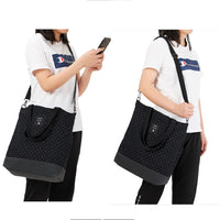 1 x RAW Customer Returns KALIDI Large Women s Shoulder Bag Handbag Canvas Bag Shoulder Bag Totepack Shopper Casual Hobo Bag Crossbody Bag for School Office Work Travel Trip Shopping Black2  - RRP €26.7