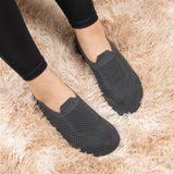 1 x RAW Customer Returns KOWAYI slippers men women slip on slippers non-slip cabin shoes unisex slippers SHENHUI-NIUJINDI-43 - RRP €60.0