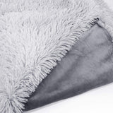 1 x Brand New TIDWIACE Cuddly Blanket Fluffy 160 x 200 cm, Super Warm Blanket, Rainbow High Quality Blanket, Wool Blanket Faux Fur, Sofa Blanket, Fleece Blanket, Bedspread for Bed Sofa Bedroom - RRP €37.2