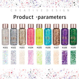 1 x RAW Customer Returns Glitter gel, festival glitter face, chunky glitter liquid eyeshadow, long-lasting body glitter gel, body glitter, festival accessories, glitter for face, nails, eyes, lips, hair, DIY silver  - RRP €8.59