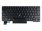 1 x RAW Customer Returns TellusRem replacement keyboard German backlight for Lenovo Thinkpad X280 X390 X395 - RRP €53.44