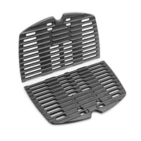 1 x RAW Customer Returns 7644 Grill grate cast iron spare parts accessories for Weber Q100, Q1000, Q120, Q1200, Q140, Q1400 gas grill, 32cm x 21.6cm 7582 Grill plate accessories for Weber Grill Baby-Q Purchased spare parts, 2Pack - RRP €40.89