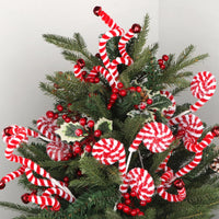 12 x Brand New Jangostor 4pcs Artificial Christmas Branches Christmas Candy Picks Christmas Tree Candy Topper Decor for Christmas Tree Garland Decor Home Vase Filler New Year Party Ornament - RRP €244.8