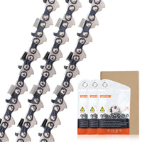 1 x RAW Customer Returns Savior 3 Pack 38cm Saw Chains 0.325 1.3mm 64 Drive Links Chainsaw Chains Compatible with Dolmar Husqvarna Echo - RRP €29.59