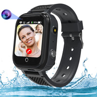 1 x RAW Customer Returns Kesasohe Smartwatch Kids, 4G Kids Smartwatch with GPS and Phone Video Call Call Function IP68 Waterproof School Mode Game Alarm Clock, GPS Watch Kids Voice Chat SOS Children s Watch for Boys and Girls - RRP €77.39