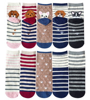 12 x Brand New Women s Cotton Socks with 5 Pairs Thick Winter Socks Comfortable and Soft Socks, One Size, Pink - RRP €133.08