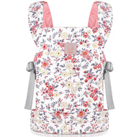 2 x RAW Customer Returns GAGAKU doll carrier children s sling baby doll accessories doll pram dolls carrier bags from 3 years 100 cotton - pink wax flowers - RRP €33.0