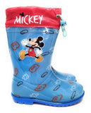 1 x RAW Customer Returns Mickey Mouse Disney Wellington Boots Disney Mickey Mouse Wellington Boots for Boys Mickey Mouse Water Boots with Non-Slip Sole and Drawstring, Blue, 30 EU - RRP €22.58