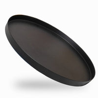 1 x RAW Customer Returns draadwerk decorative tray black 30cm - RRP €19.9